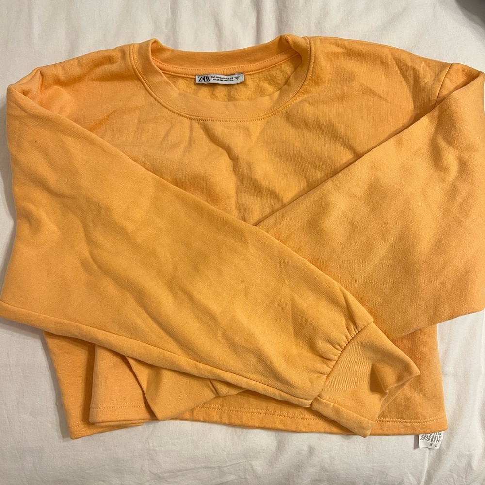 Zara Cropped Sweatshirt